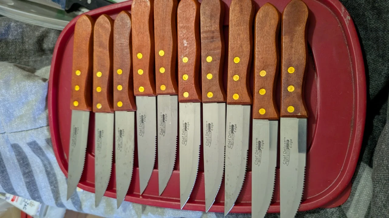 Chef Deluxe Miracle Edge Steak Knives Set (10 Pcs) - photo 2