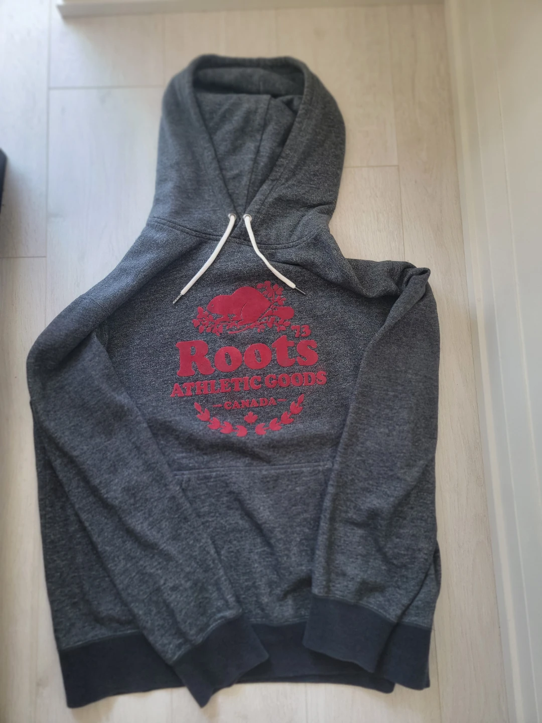 Roots Canada Hooded Sweatshirt XL-TG Grey