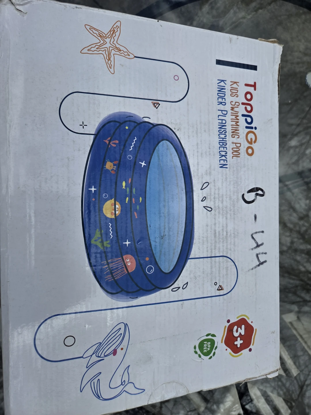 ToppiGo Kids Swimming Pool