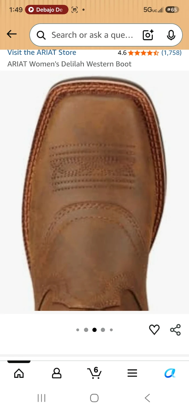ARIAT Women's Delilah Western Boots - photo 3