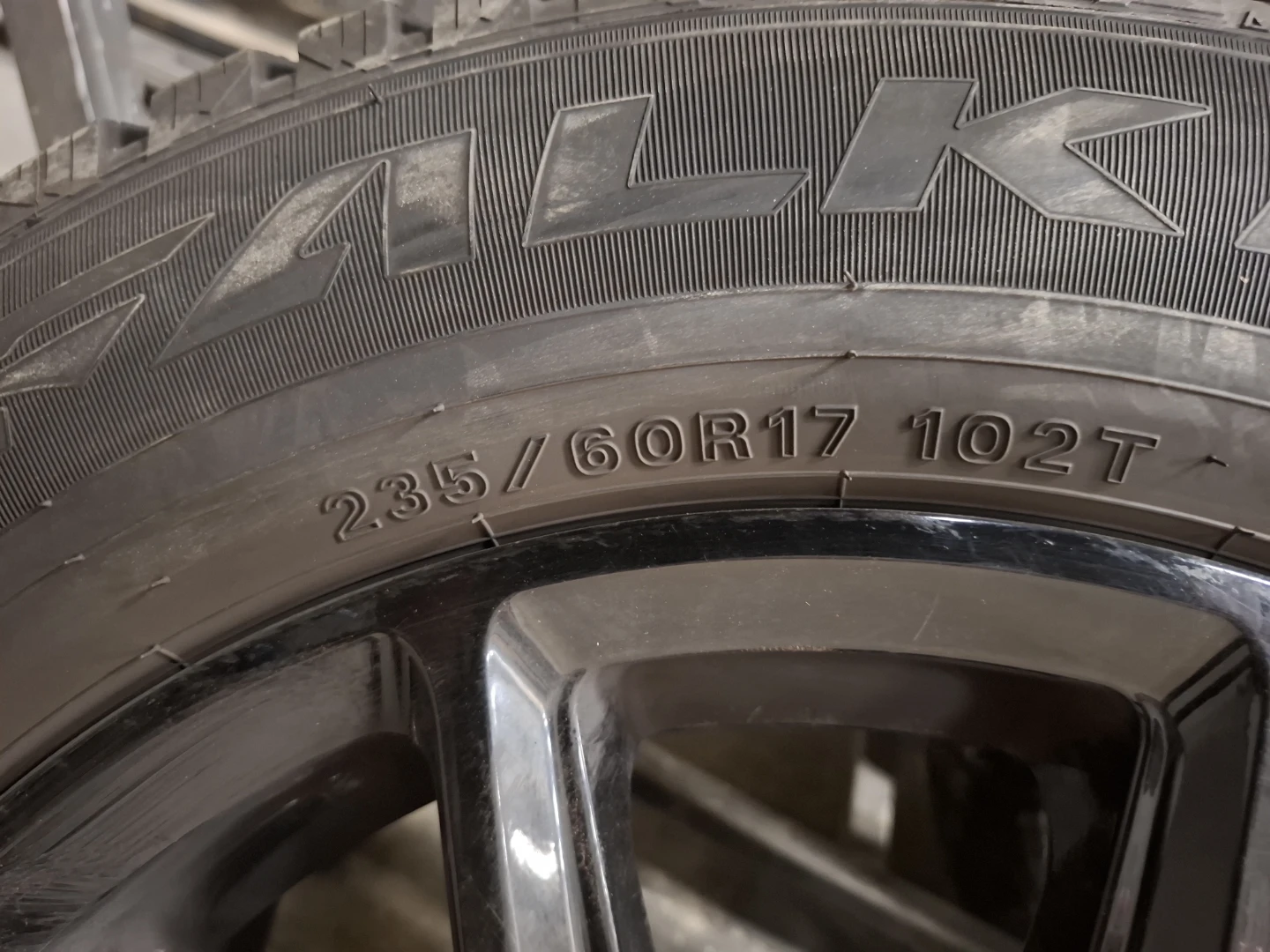 4 Falken Winter Tires 235/60R17
