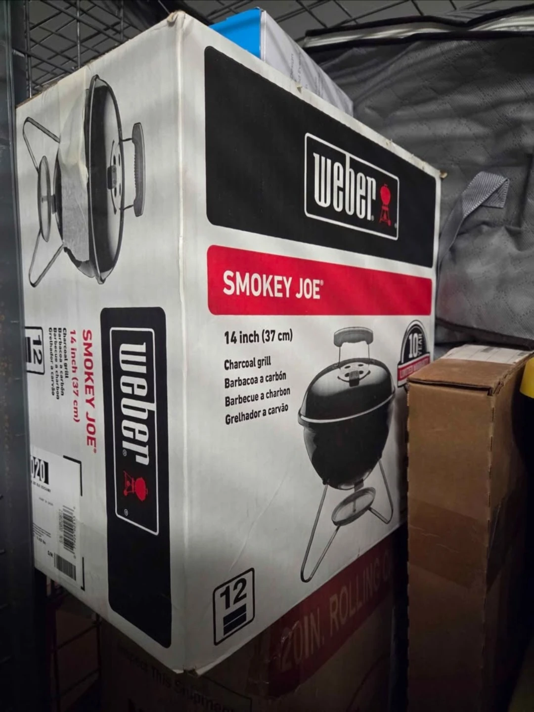 Weber Smokey Joe 14 inch Charcoal Grill