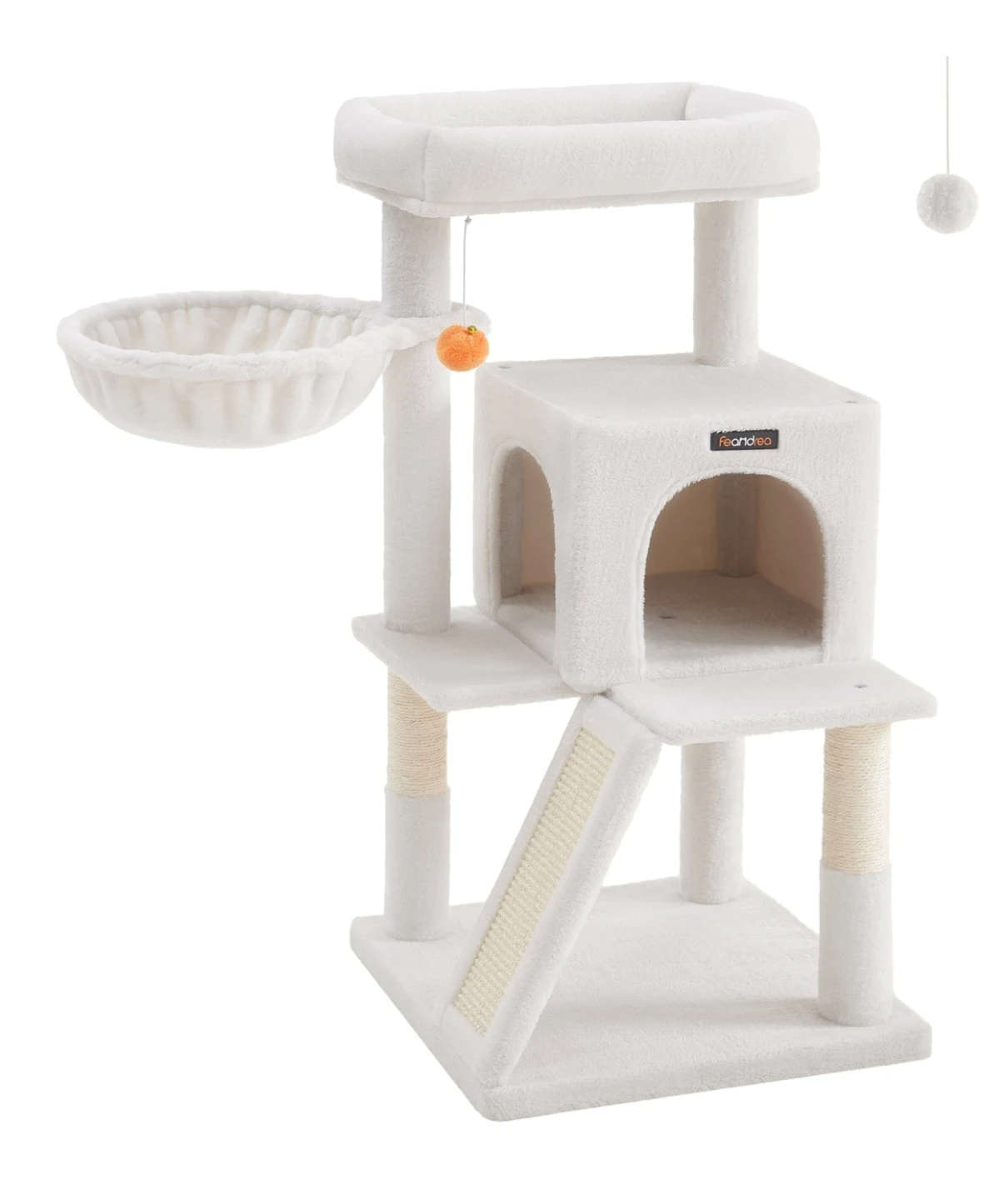 Feandrea Cat Tree. 37.8-inch Multi-Level Cat Condo - photo 2