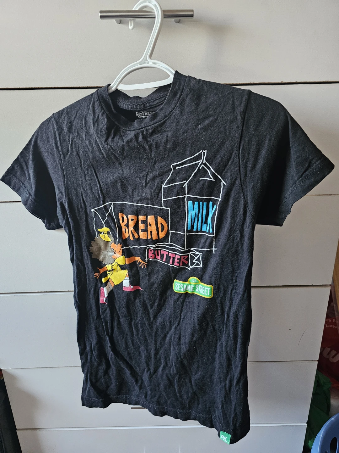 Retro Kid Sesame Street Graphic T-Shirt XS