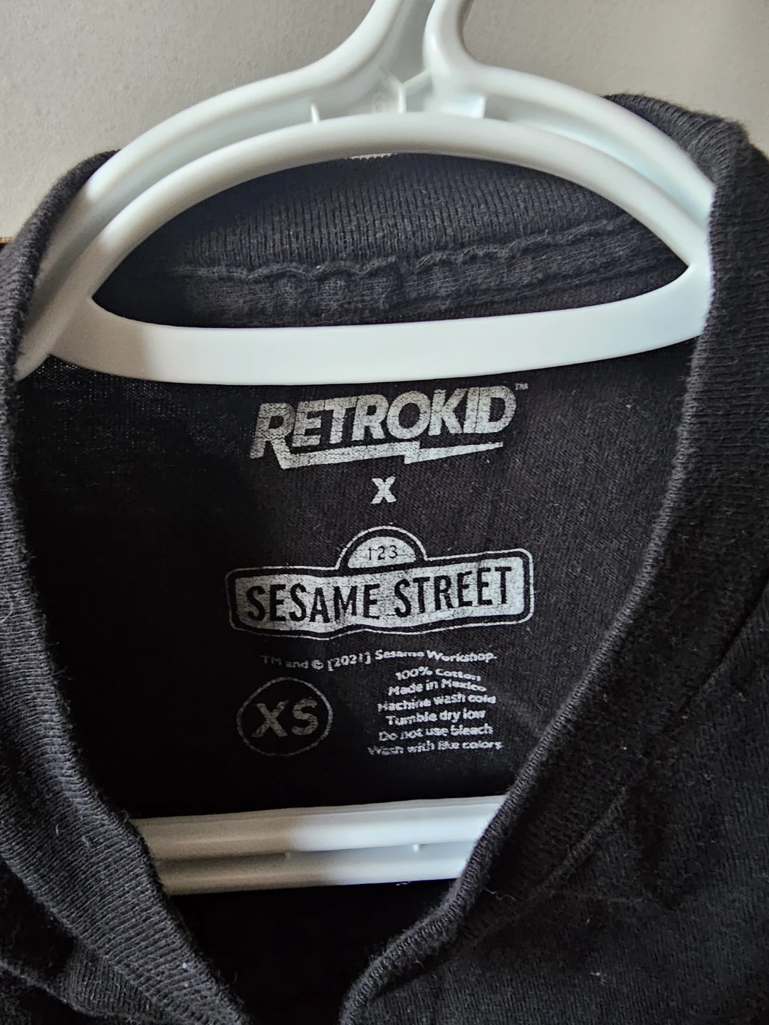 Retro Kid Sesame Street Graphic T-Shirt XS - photo 3
