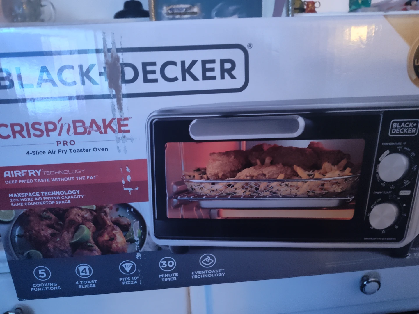 BLACK+DECKER Crisp'n Bake Pro Air Fry Toaster Oven