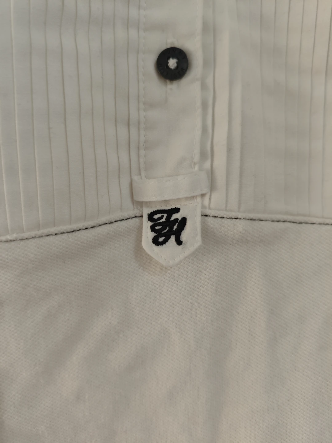 tommy hilfiger white polo t-shirt (size XS) - photo 4