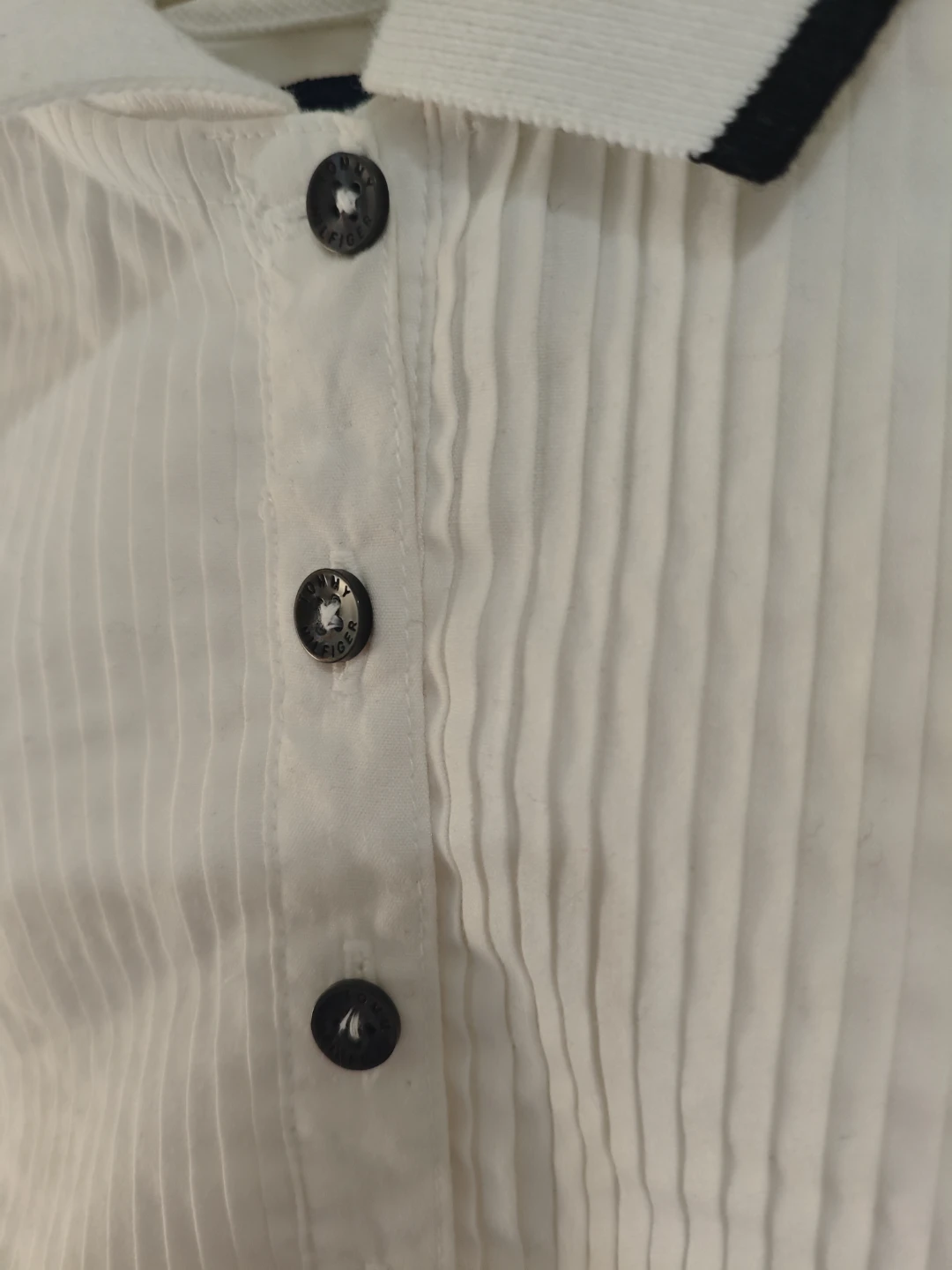tommy hilfiger white polo t-shirt (size XS) - photo 5