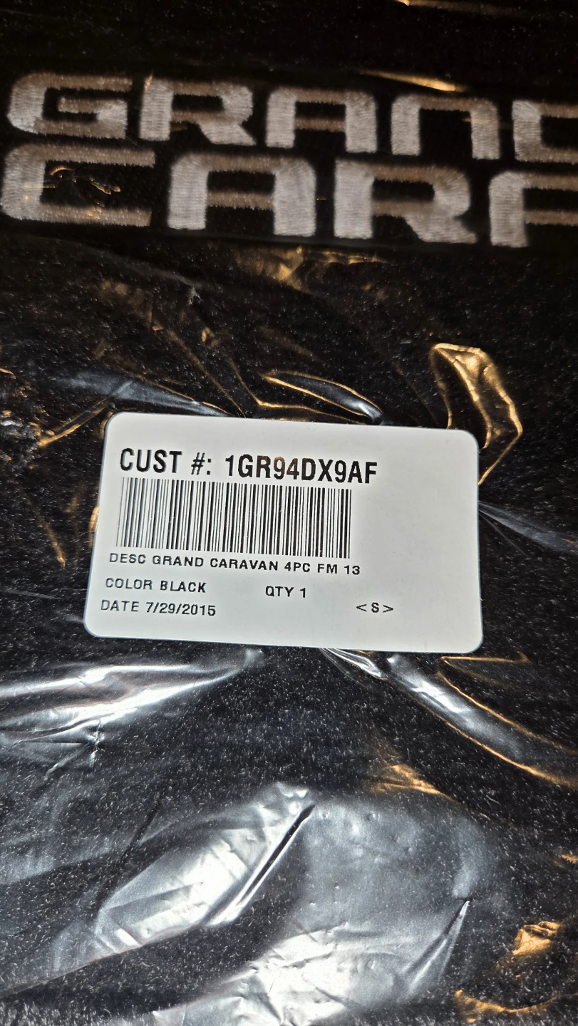 New Dodge Grand Caravan Floor Mats (4pc) - photo 4