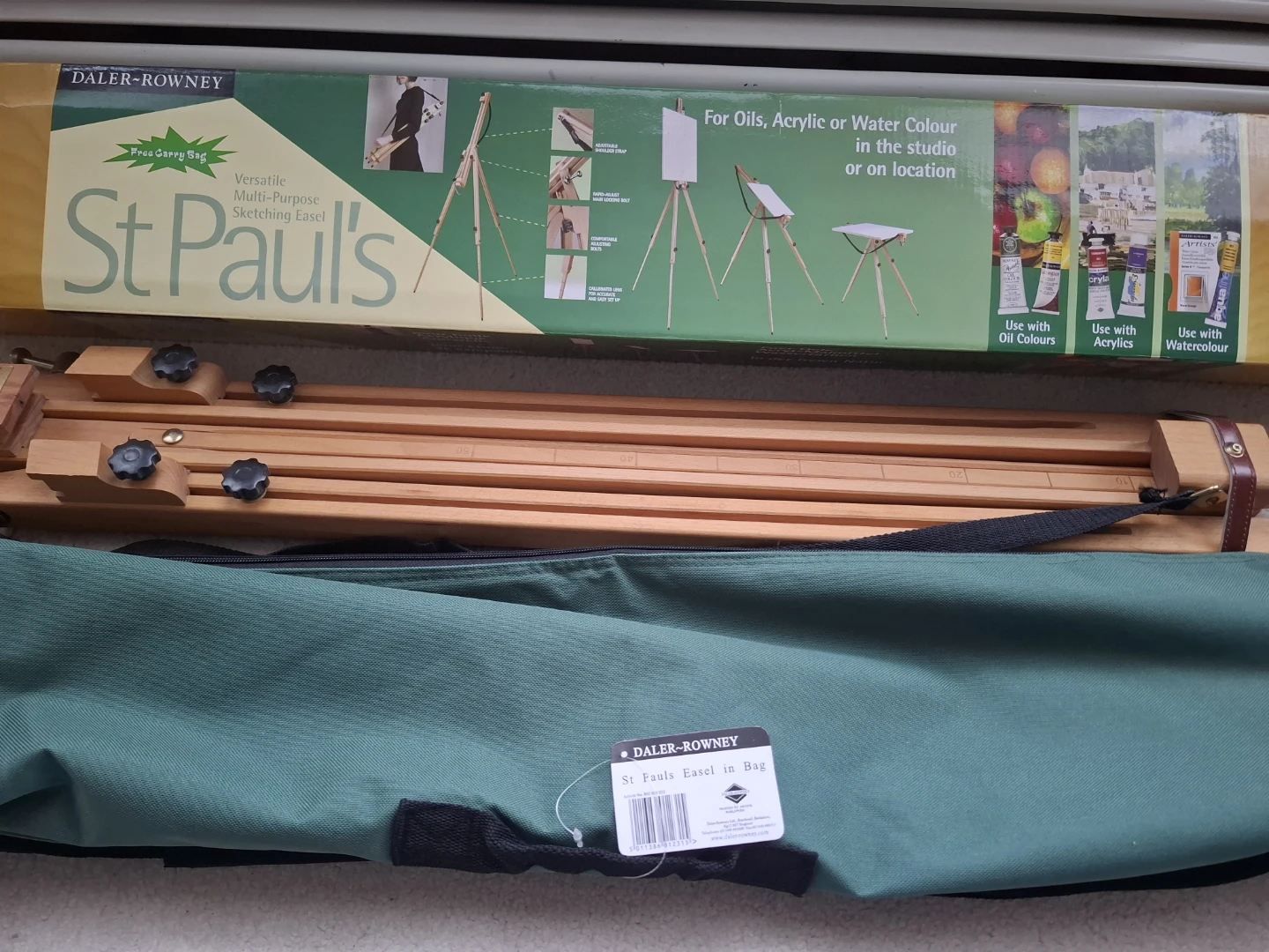Daler-Rowney St Paul's Easel in Bag