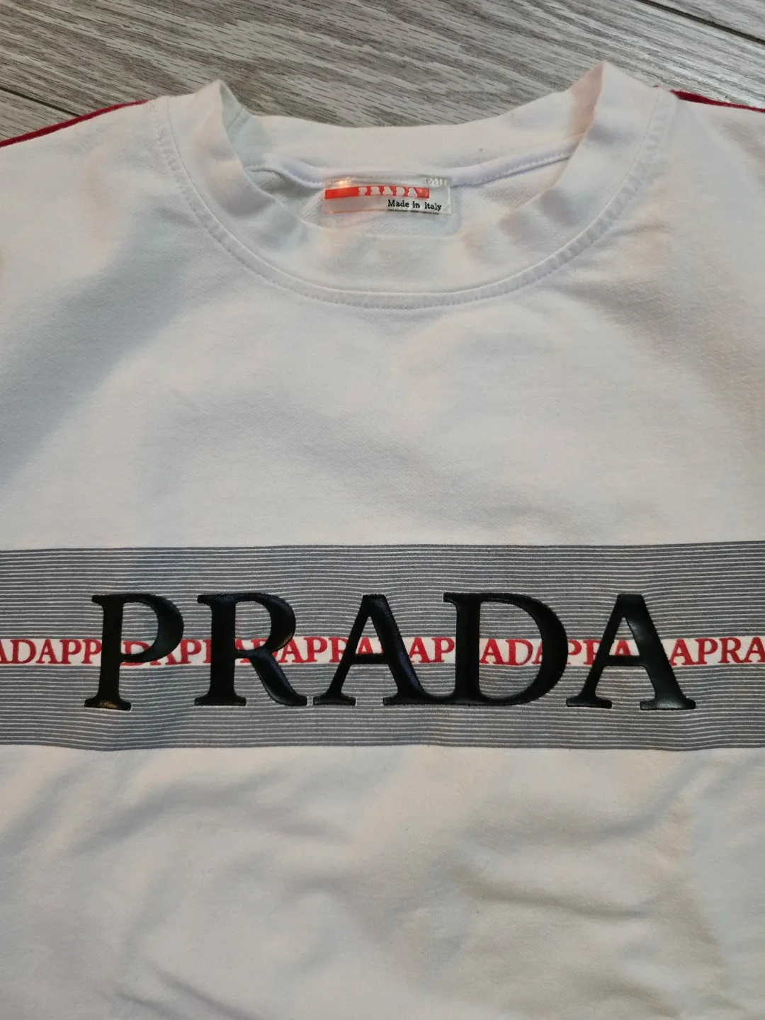 Prada White Long Sleeve T-Shirt - photo 2