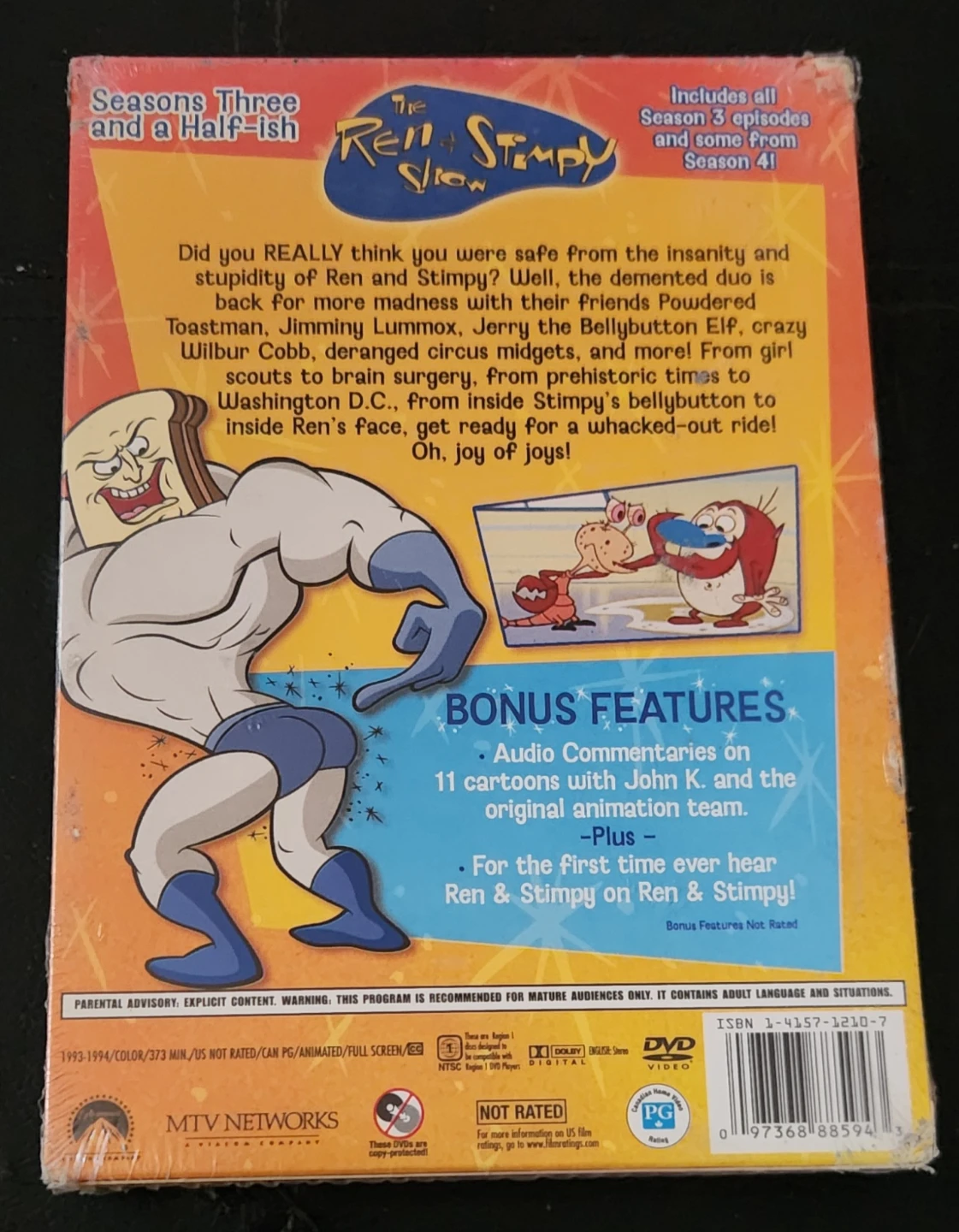 Ren & Stimpy Season 1 & 2 + Sealed 3 and a Half-ish - photo 5