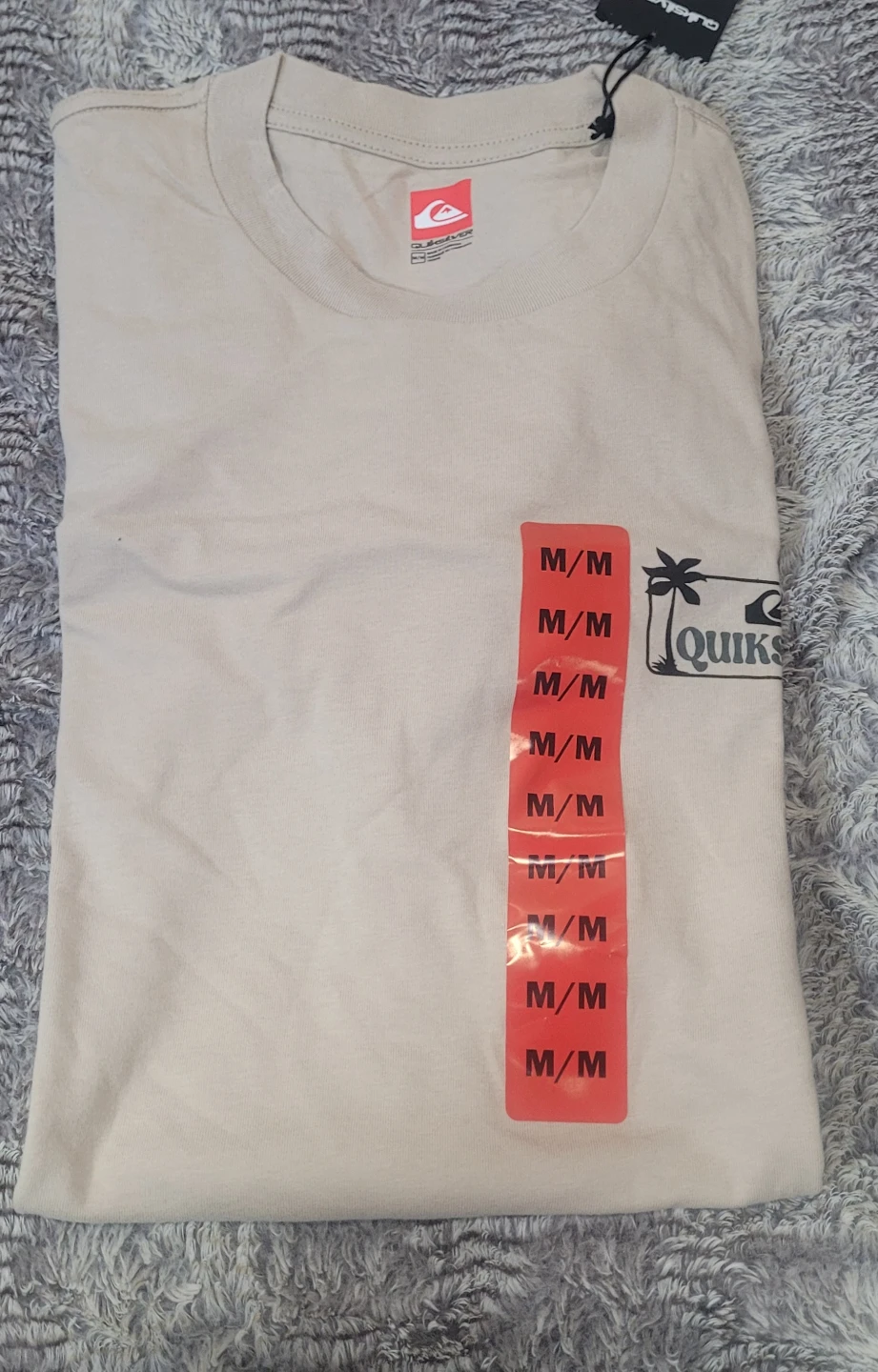 Quiksilver Men's T-Shirt - Medium