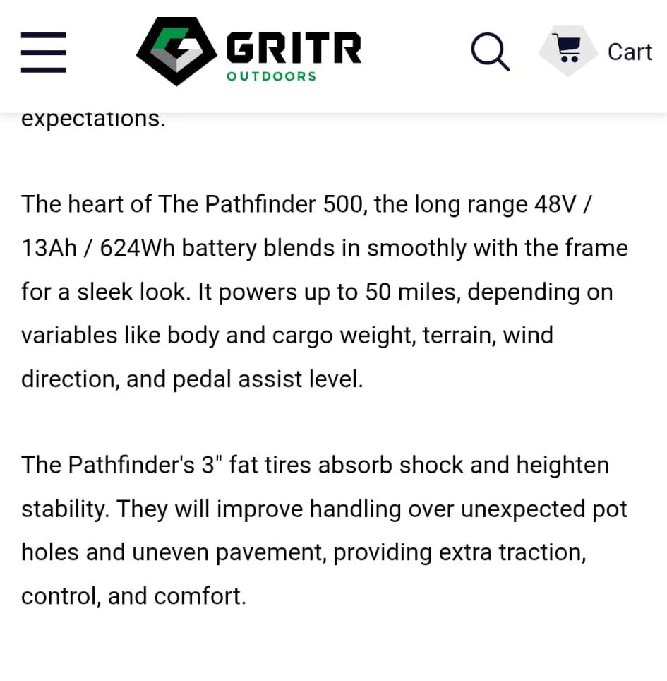 Magnum Pathfinder 500 Electric Fat Tire Bike