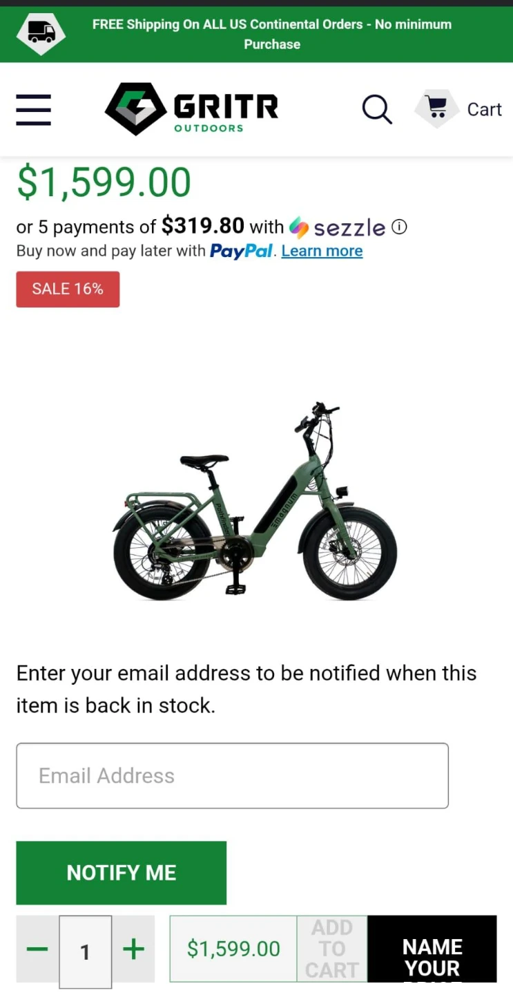 Magnum Pathfinder 500 Electric Fat Tire Bike - photo 2