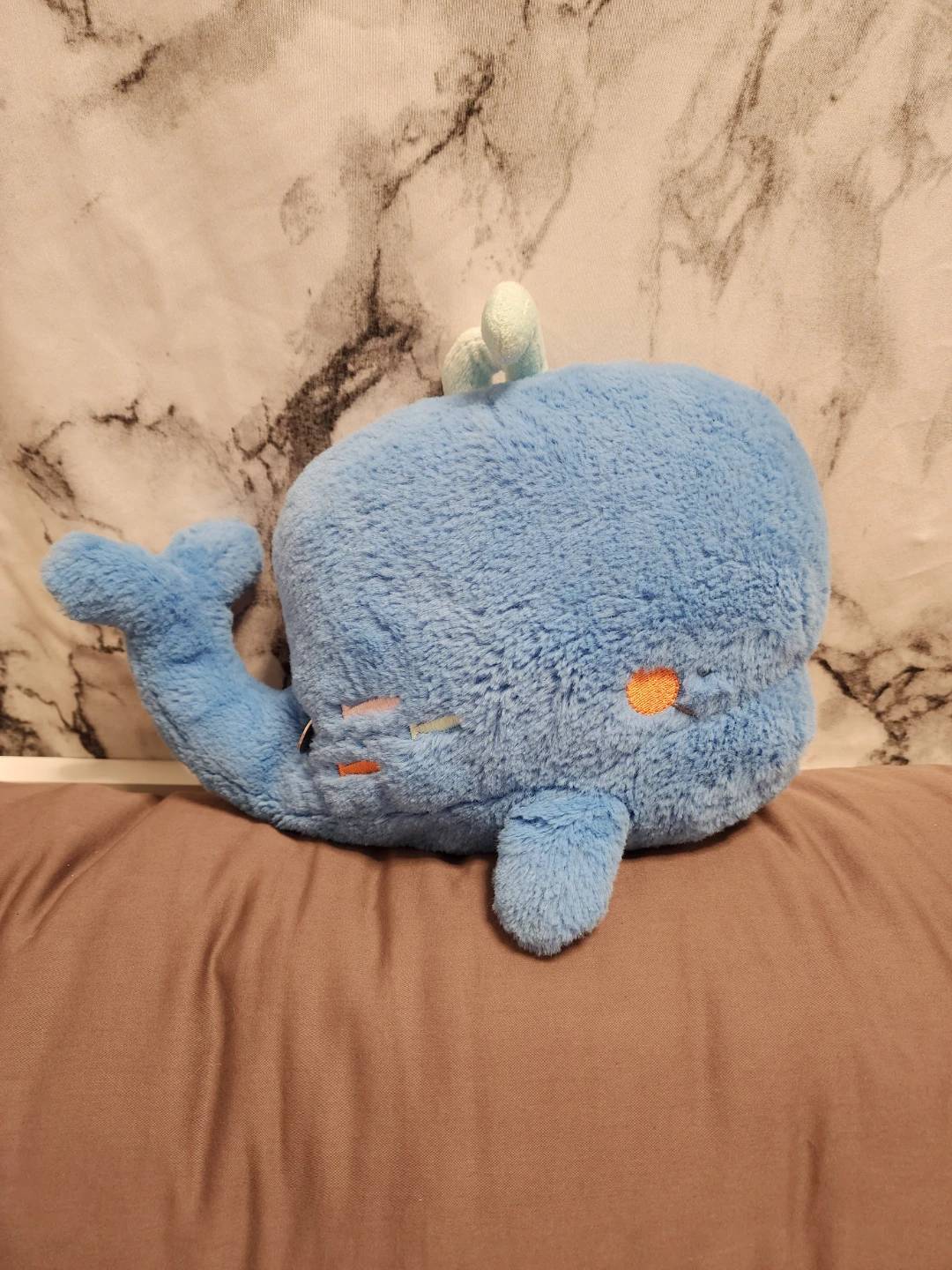 Baby Dumpling Blue Whale Plush Toy