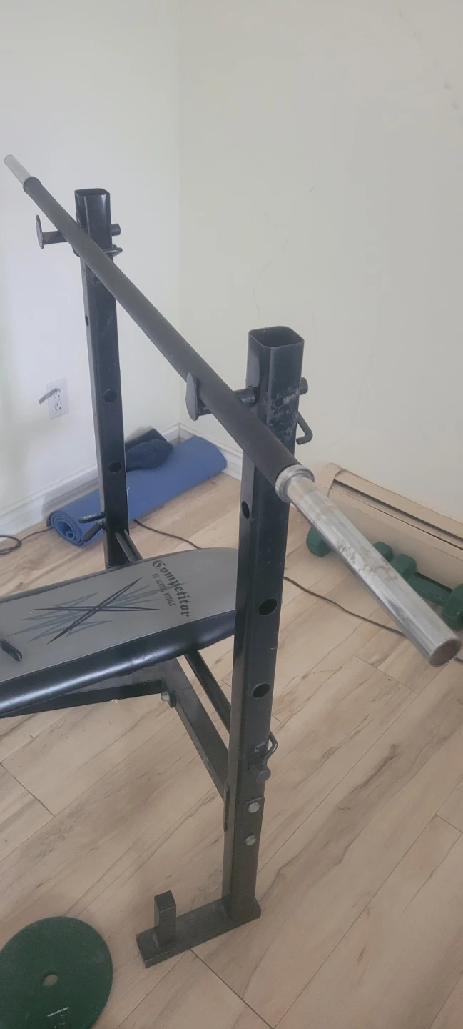 Competitor Ol' School Muscle Weight Bench Set - photo 4