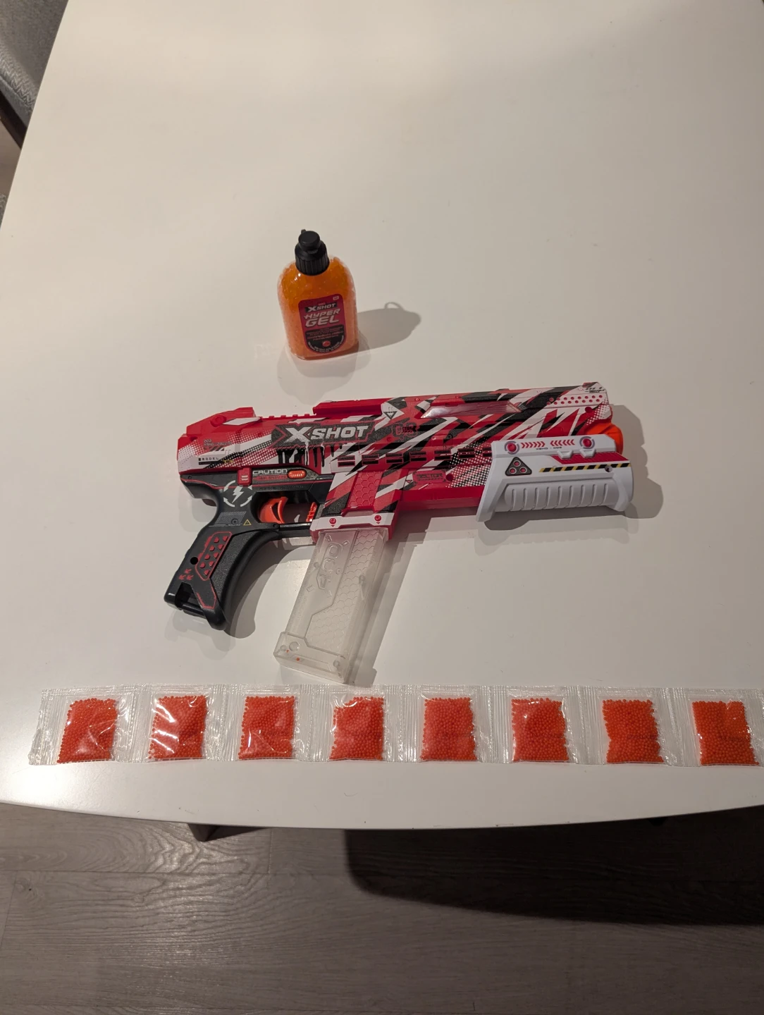 X-Shot Zuru Hyper Gel Blaster with Gel Pellets and Bottle