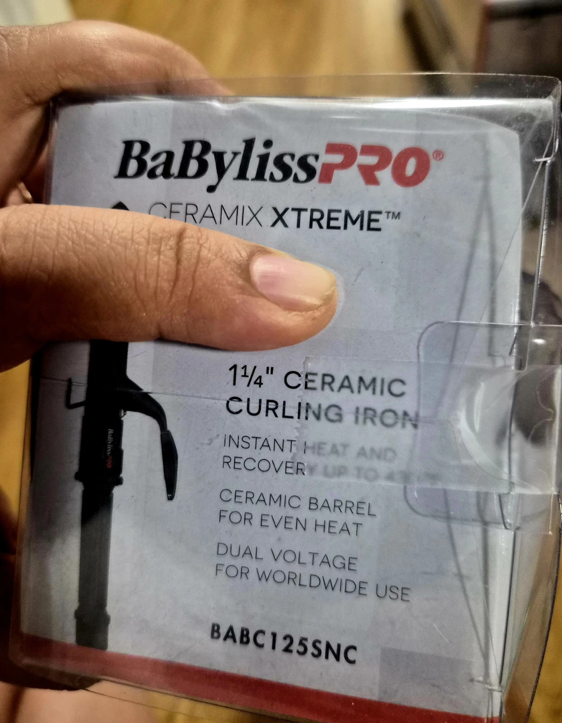 BaBylissPRO Ceramix Xtreme 1 1/4" Curling Iron