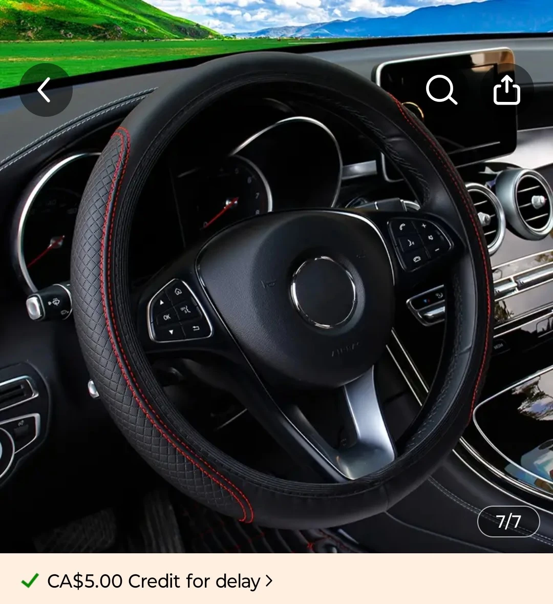BN Steering Wheel Cover