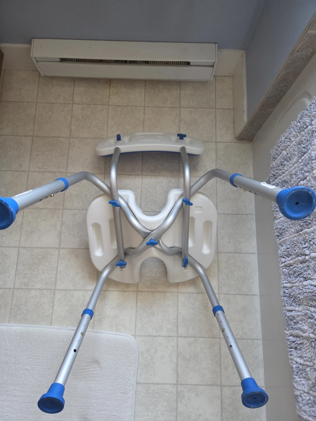 PCP Shower Safety Seat with Backrest - photo 4