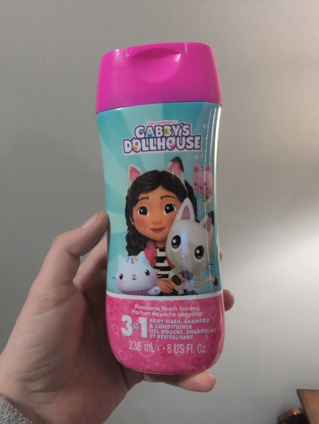 Gabby's Dollhouse 3-in-1 Body Wash, Shampoo & Conditioner