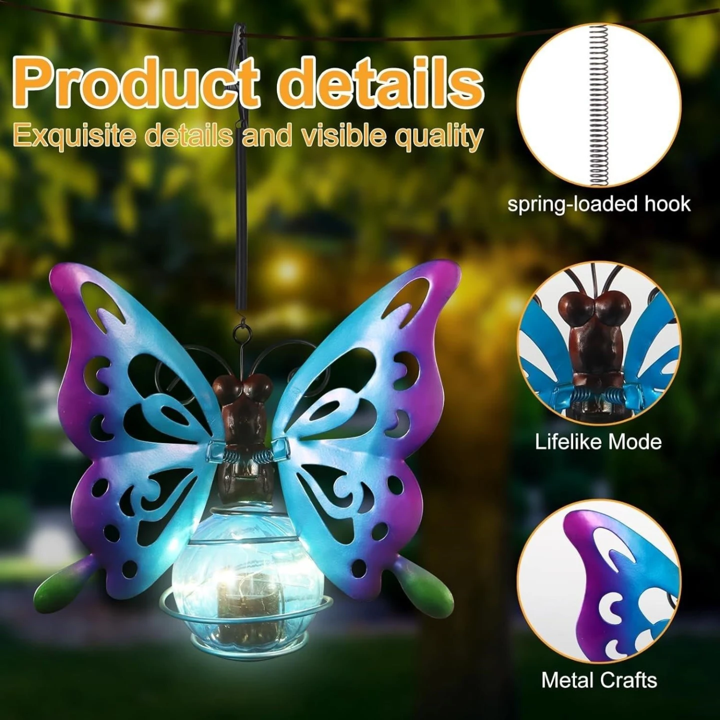 Butterfly Solar Lantern - photo 2