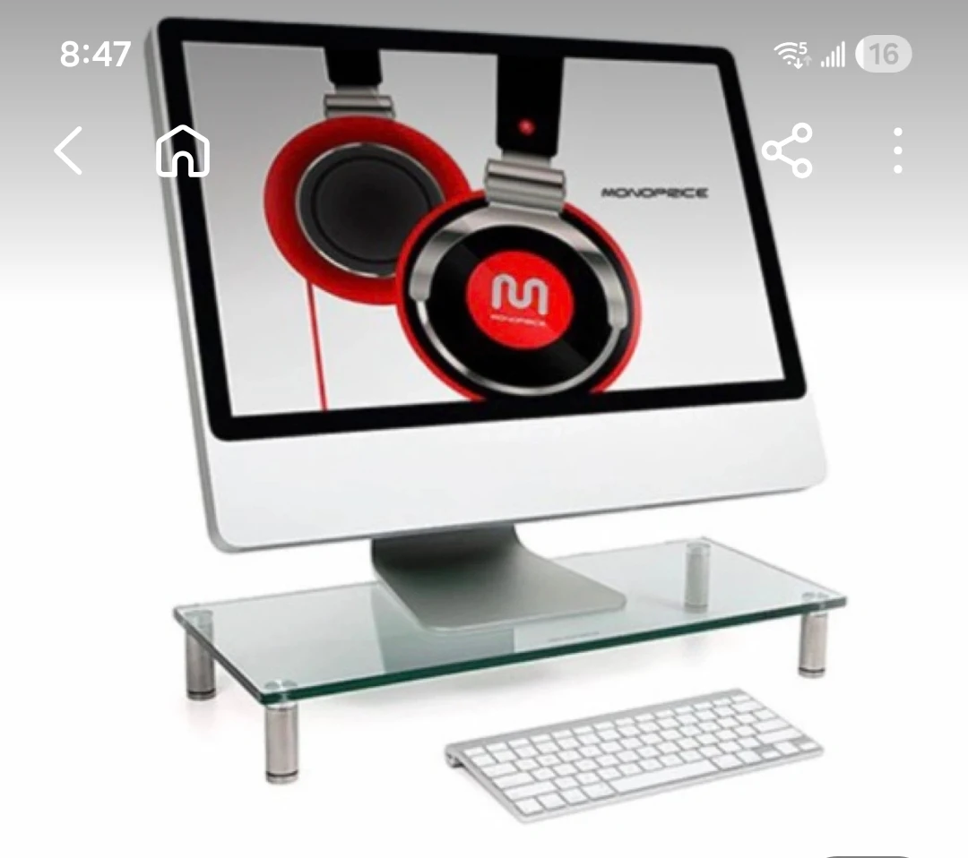 V.I.V Glass Monitor Stand - photo 3