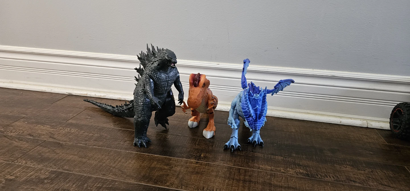 Godzilla and Dinosaur Toy Figures
