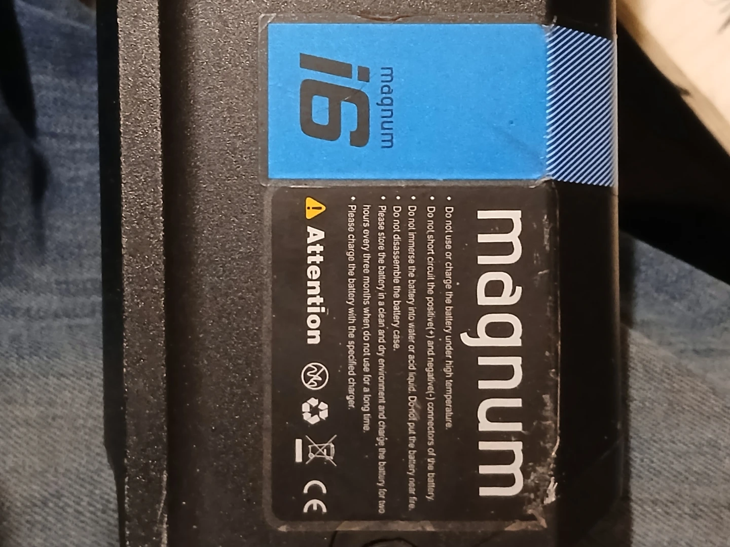 Magnum i6 E-bike Battery 48V 13Ah - photo 3