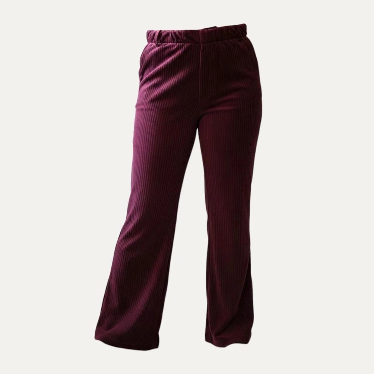 Urban Outfitters Maroon Corduroy Wide Leg Pants - photo 2