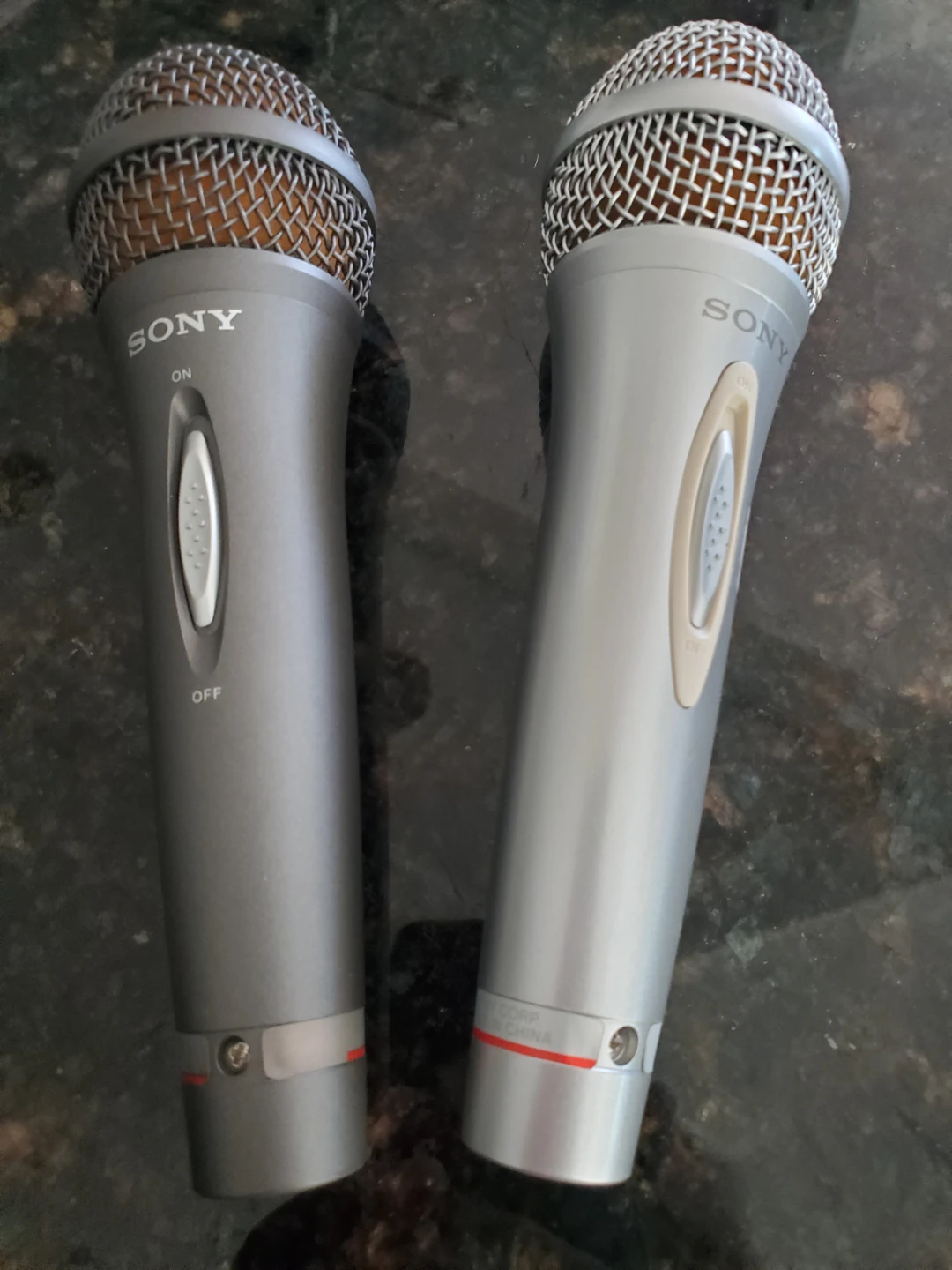 Sony Dynamic F-V620 Microphones with Cable