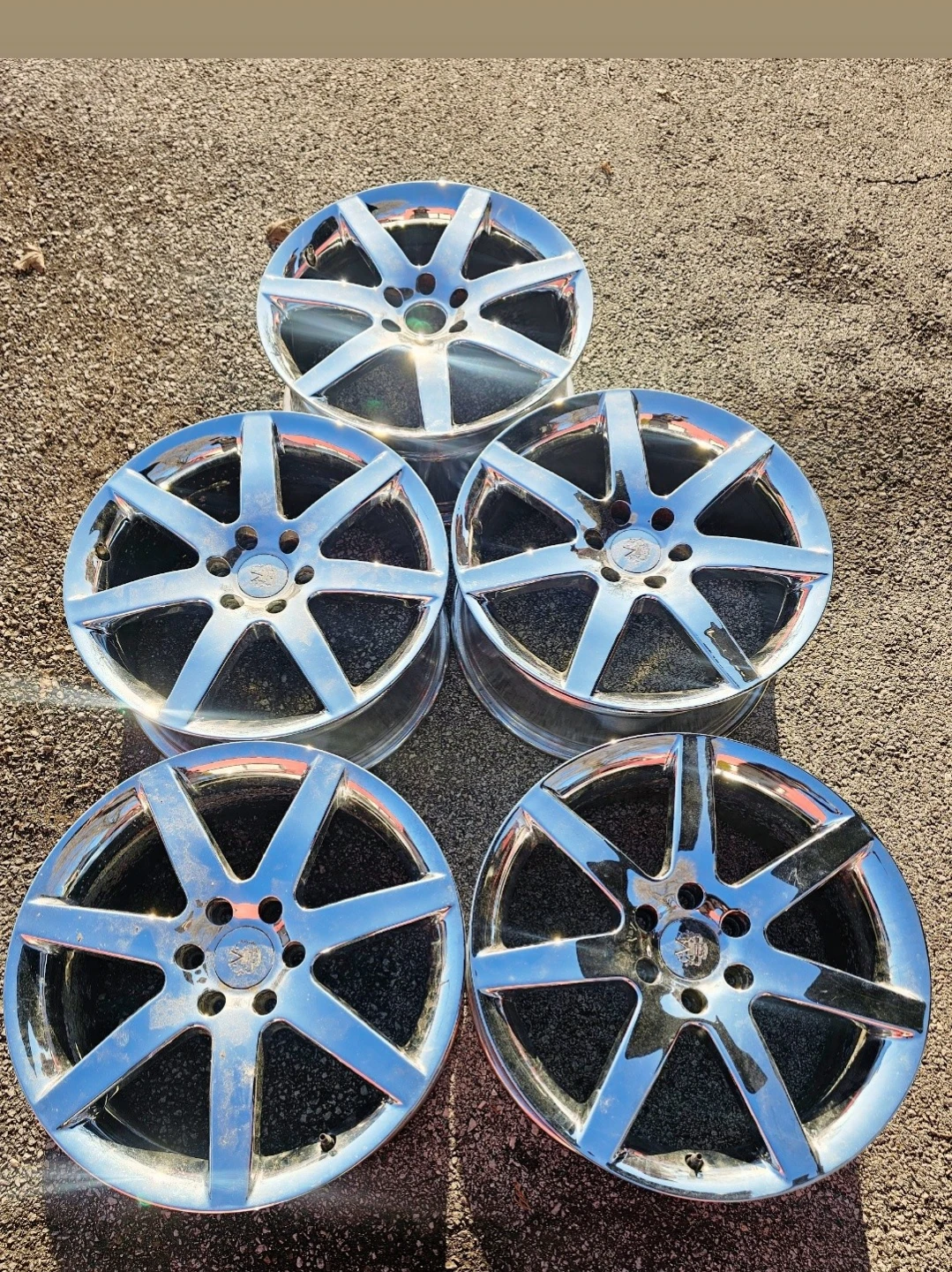 5 New 18 inch Vogue rims wheels 6x120 6x4.75 6 lugs
