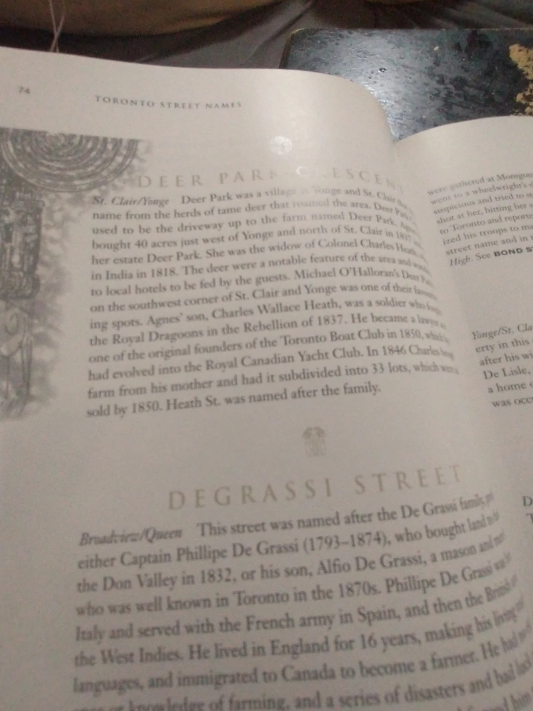 Toronto Street Names Book (2000), 244 pgs - photo 4