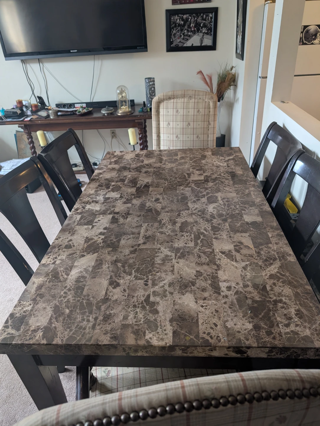 Marble Top Dining Table - photo 2