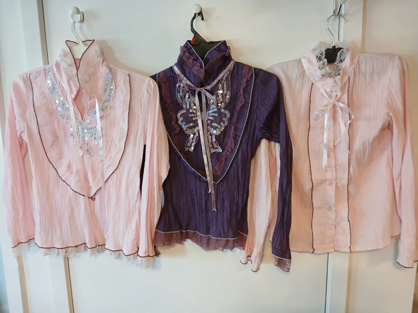 Bundle of 3 Women's Long Sleeve Blouses. 3 for $10.