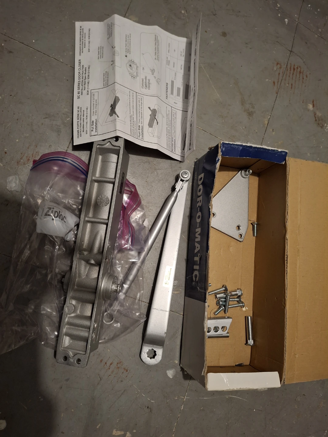 DOR-O-MATIC RC 80 Series Door Closer