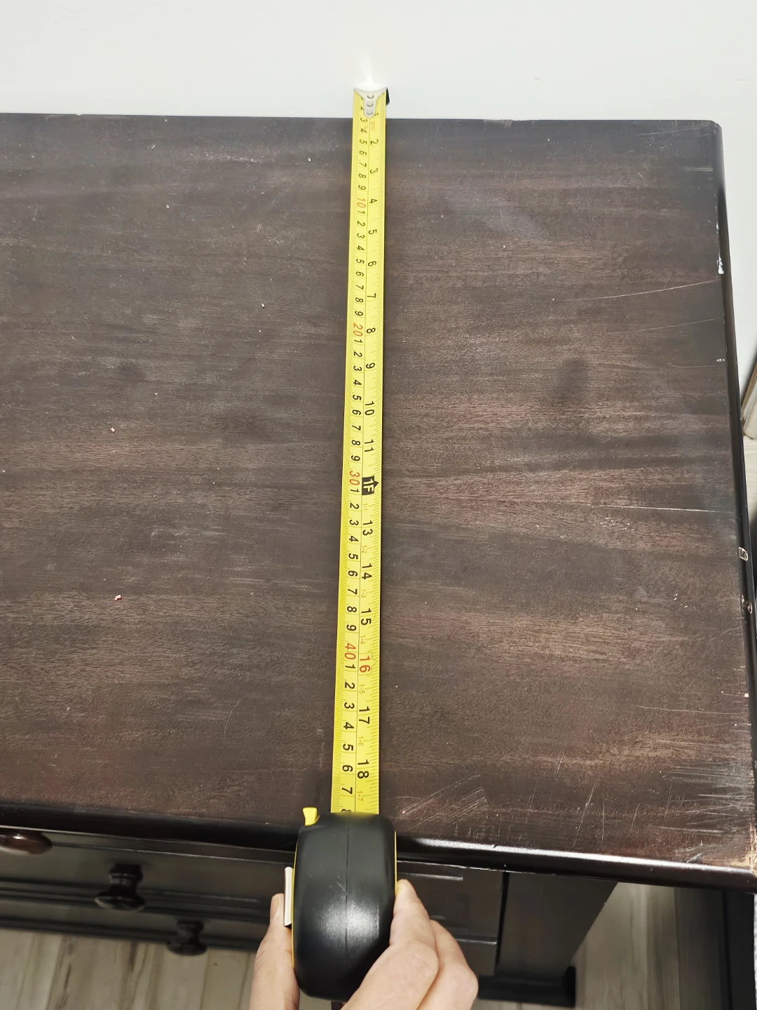 Dark Brown Six-Drawer Dresser - photo 5