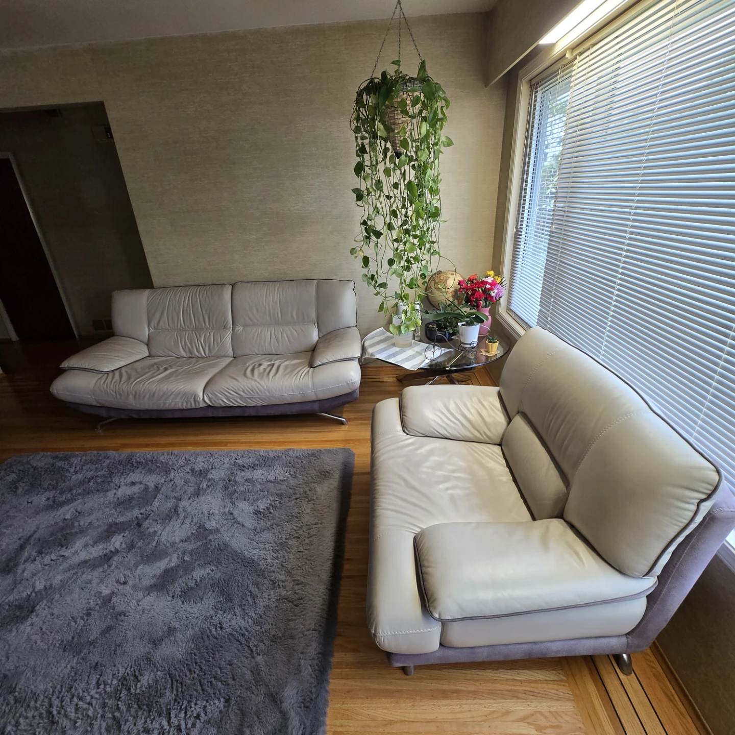 Leather Sofa and Loveseat Set - photo 2