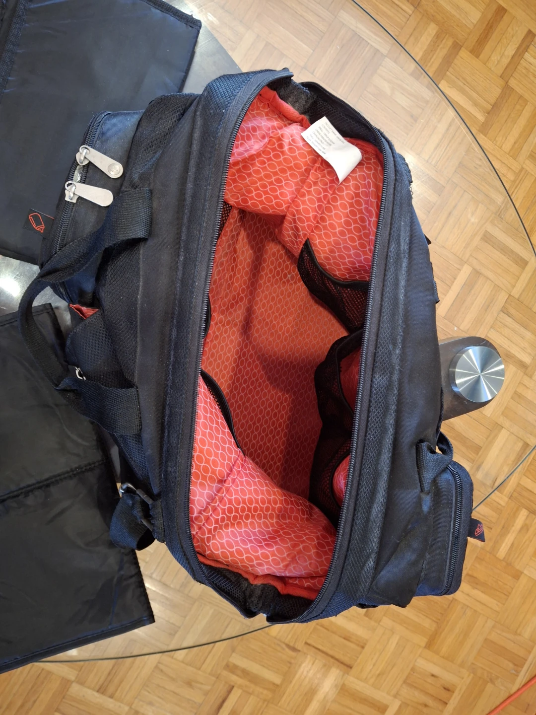 Black Diaper Bag with Changing Pad - photo 4