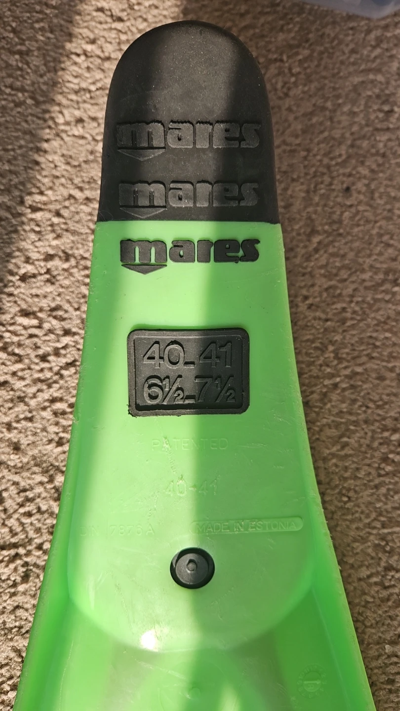 Mares Avanti HP Dive Fins - Green - Size 40-41 - photo 3