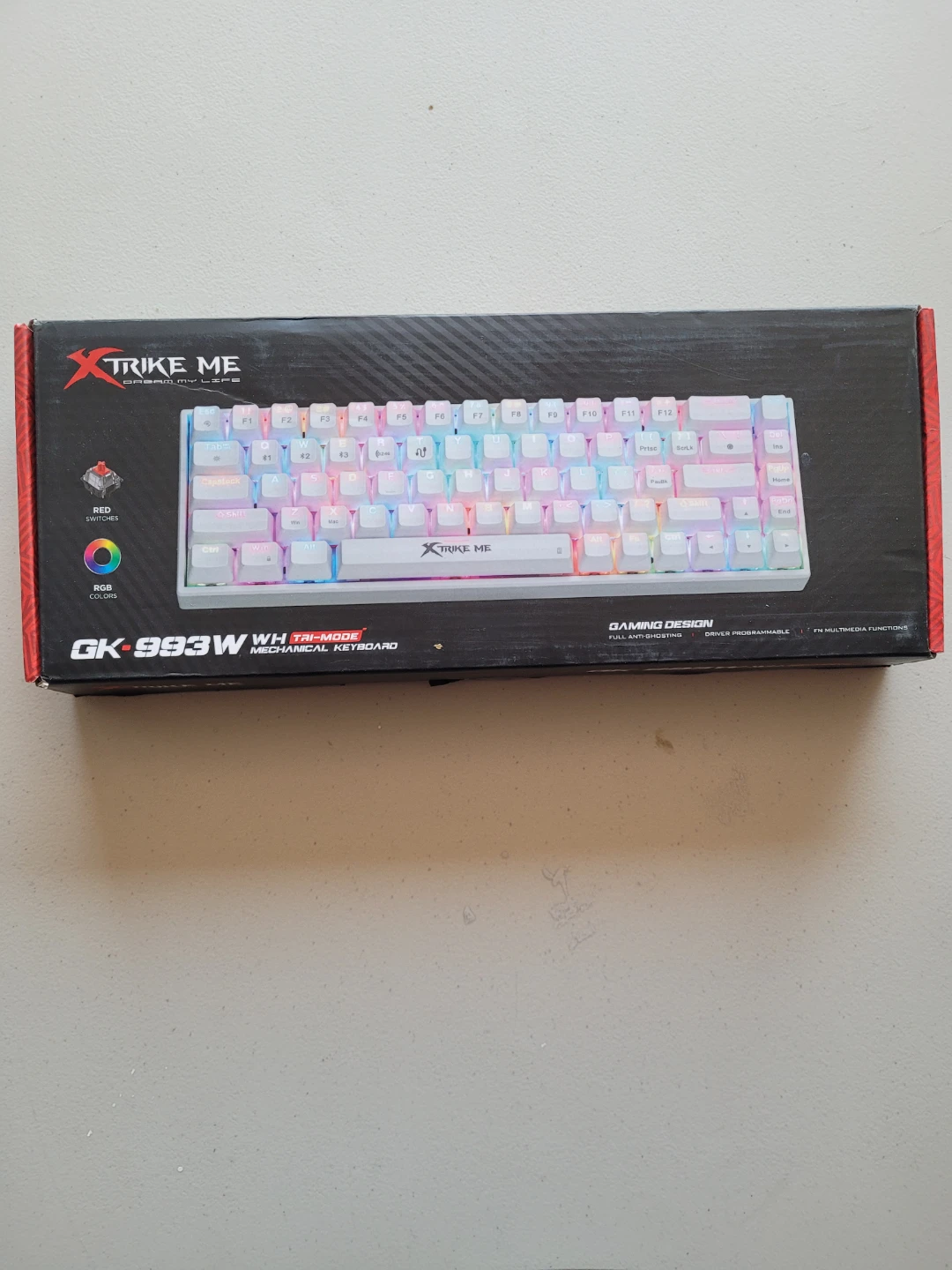 Xtrike Me GK-993W Mechanical Keyboard