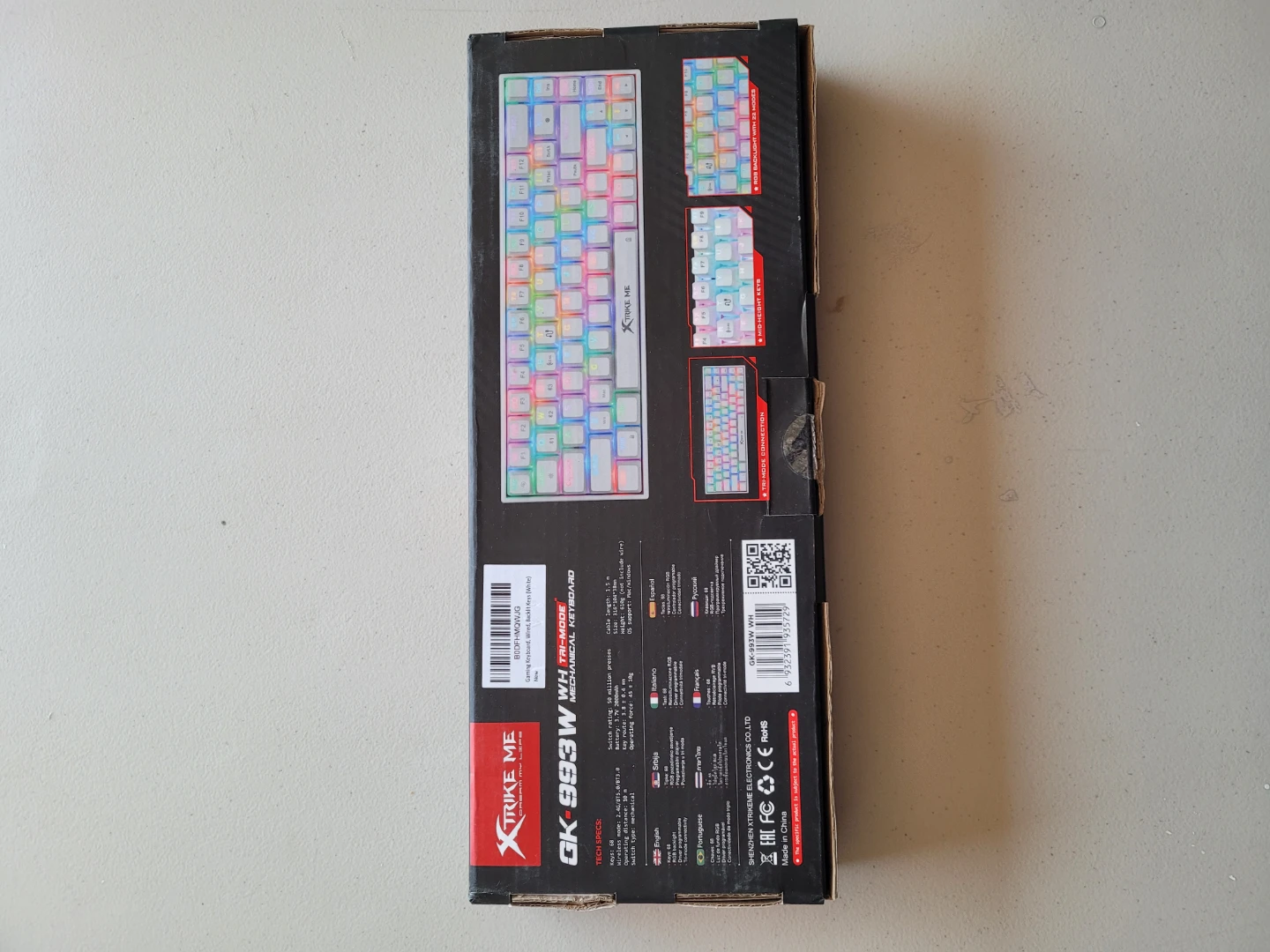 Xtrike Me GK-993W Mechanical Keyboard - photo 4