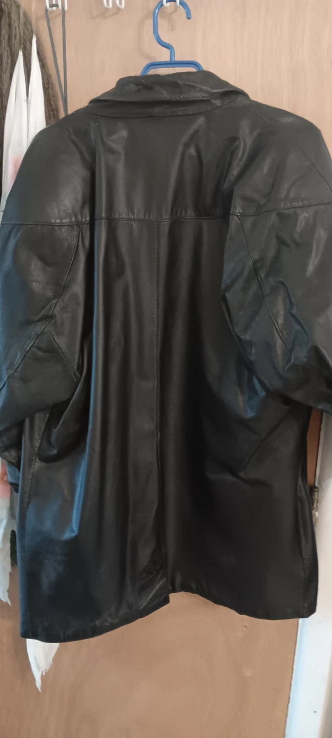 Black Leather Blazer
