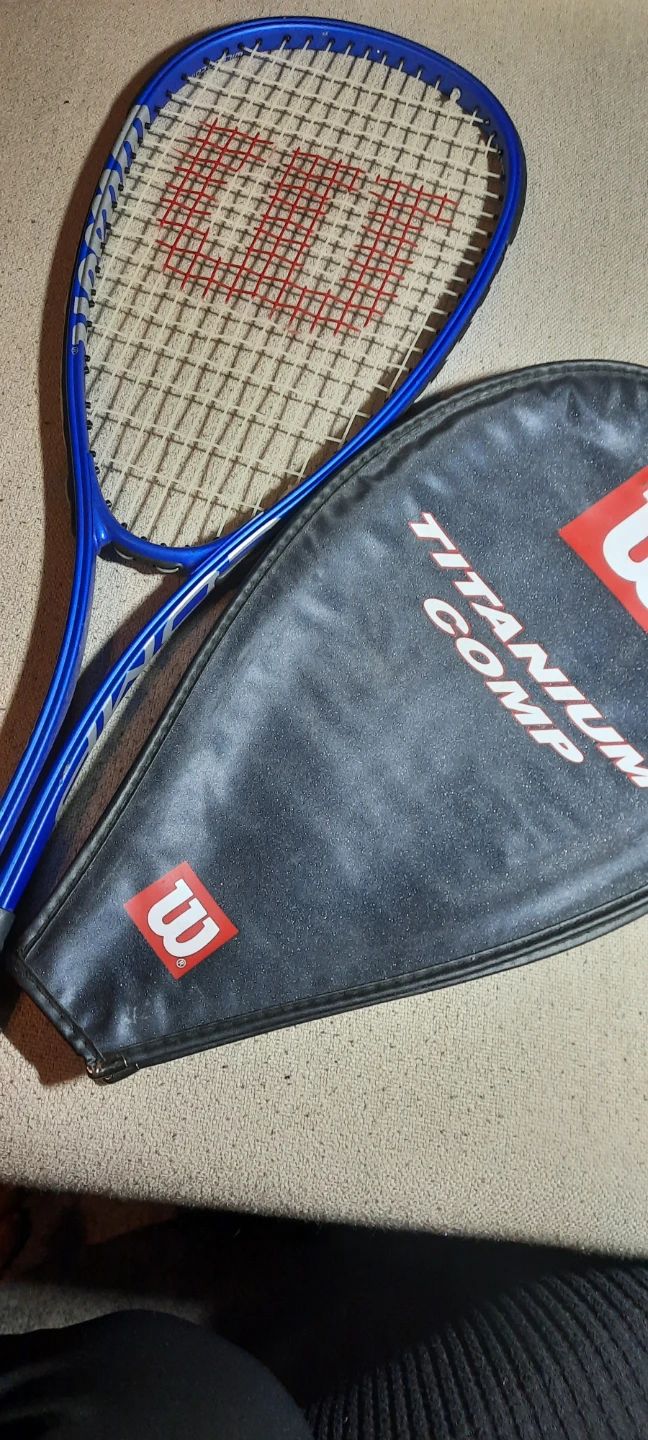 Wilson Titanium Comp Tennis Racquet with Cover