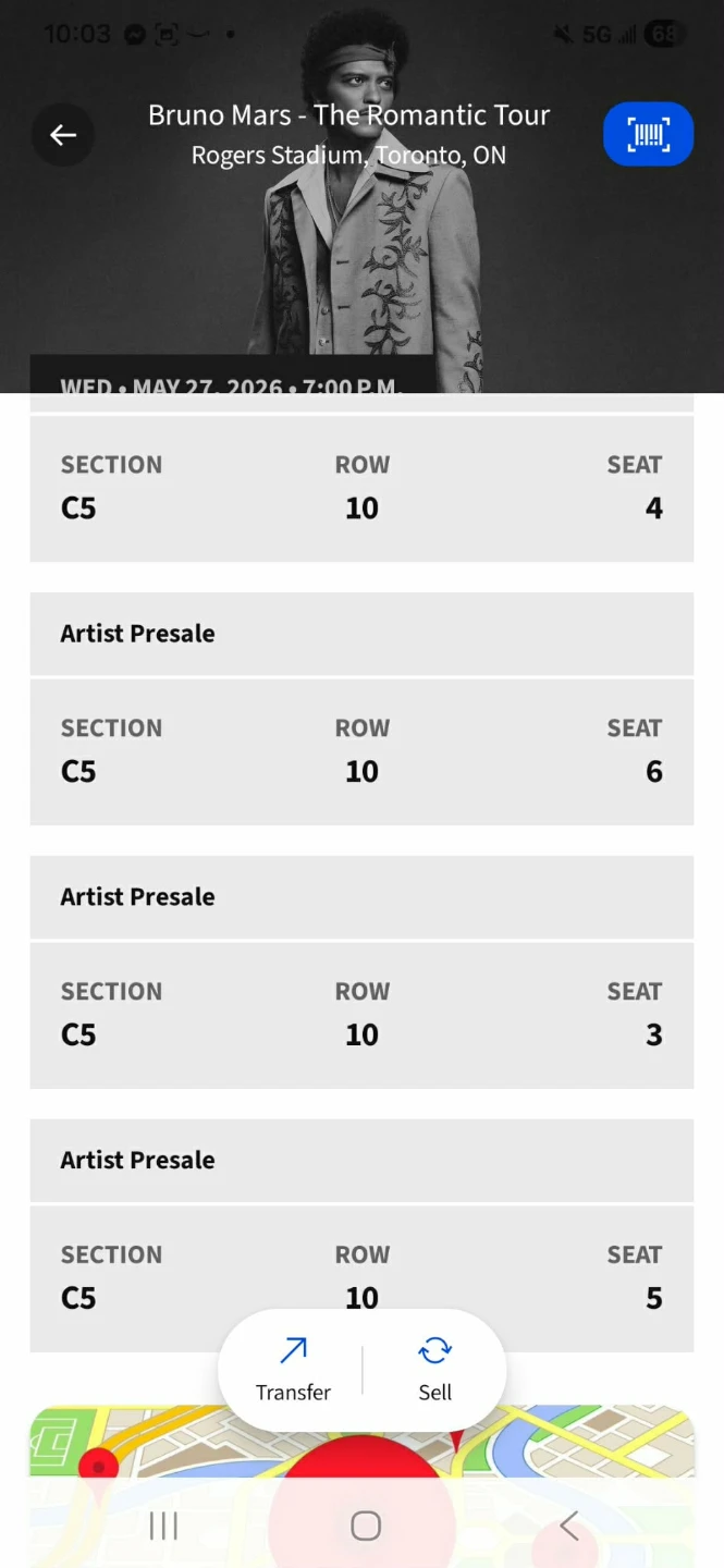 Bruno Mars concert May 27 tickets