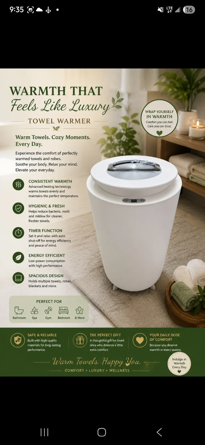 Brand New Towel Warmers