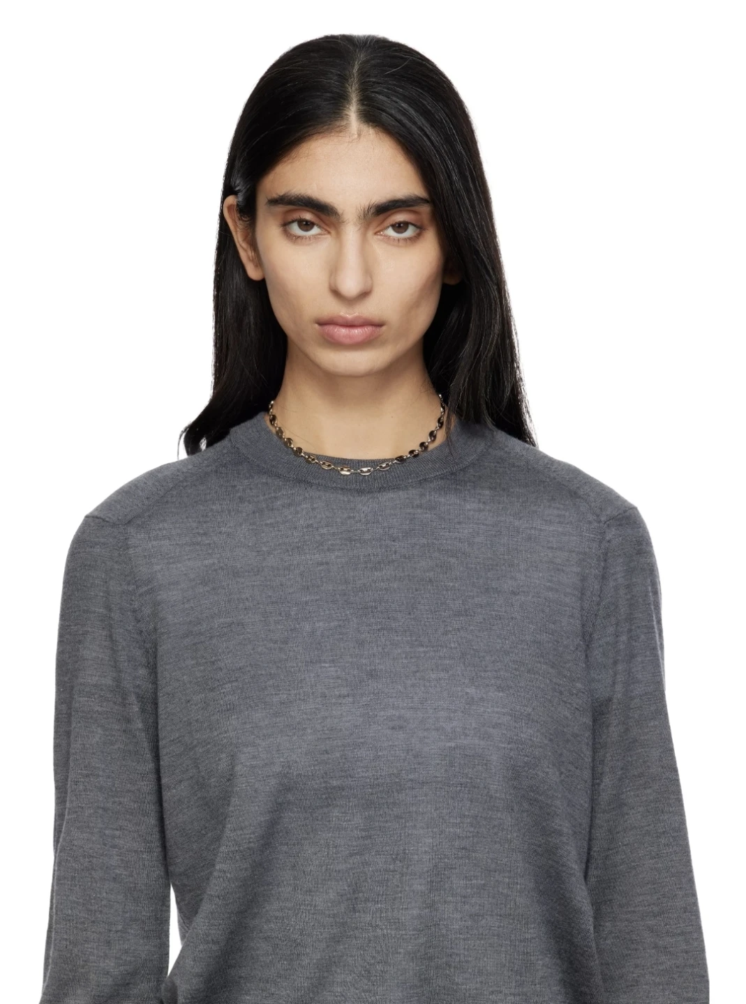 Justine Clenquet JOY Chain Choker Necklace Two-Tone Silver Gold - photo 2