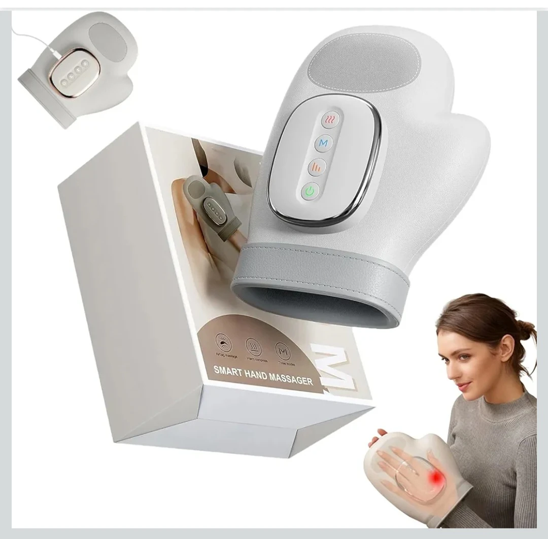 Smart Hand Massager with Airbag Massage and Warm Compress - photo 4