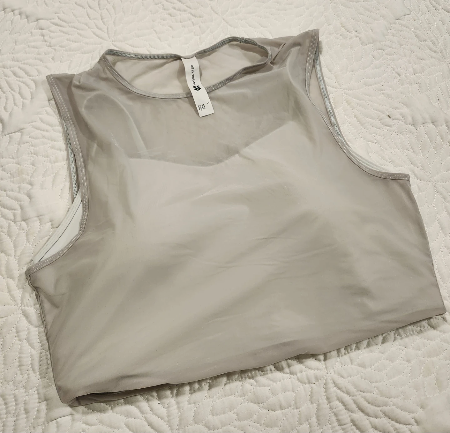All in Motion Women's Sleeveless Crop Top Size L - photo 3
